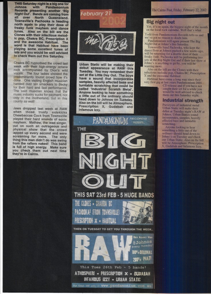 Various Clippings 2002